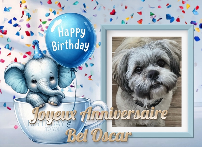 En te souhaitant tout le bonheur possible aujourd’hui, demain et  les jours suivants, Nous t’adressons, nos meilleurs vœux pour ton anniversaire bel @[Oscar](pet:539249)  . Bizousss 💖😻😺💖 🥂🎂🥂🎂